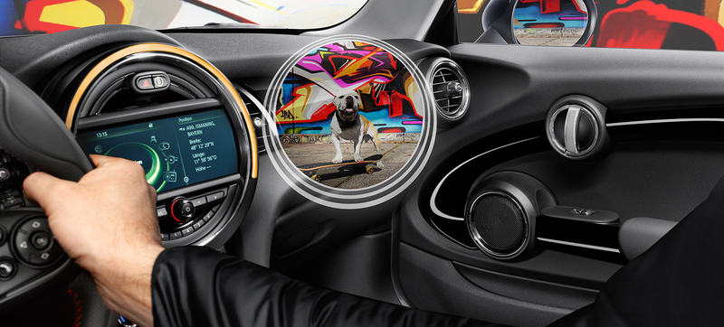 Illustration for article titled Mini's Newest Concept Is A Pair Of Augmented Reality X-Ray Goggles